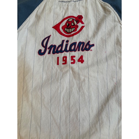 Mirage‎ First String Vintage Cleveland Indians 1954 Baseball Jersey L - Picture 8 of 8